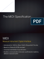Lecture 2 - MIDI Basics