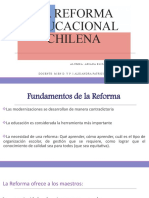 La Reforma Educacional Chilena