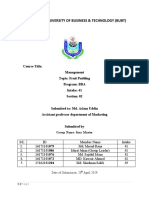 Bangladesh University of Business & Technology (Bubt)