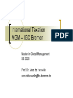 VDH - 01 - Overview Intern - Taxation - 20200509