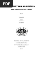 Makalah Pembiayaan Agribisnis Perbankan