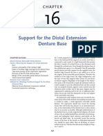 CHAPTER 16 - Support For The Distal Exte - 2011 - McCracken S Removable Partial