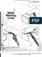 (Welding) Ansi-Aws Standard d9 1-90 Sheet Metal Welding Code (Ebook, 59 Pages)