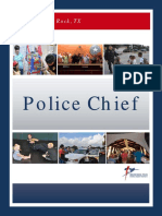 City of Round Rock Police Chief Brochure