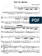 Wal Van Der, Reinier - Duet For Marlise (CL, BSN) PDF