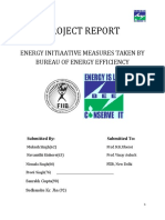 Energy Initiative Measures Taken by Bureau of Energy Efficiency-Group-9