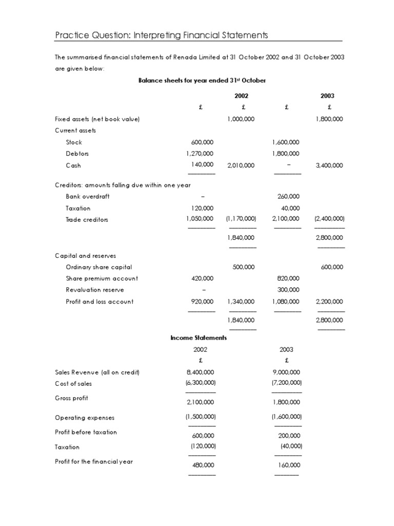 Financial Statement Analysis Guide | PDF | Income Statement | Financial ...