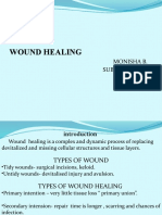 Wound Healing: Monisha B. Subhashree G