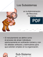 Reclutamiento de Recursos Humanos