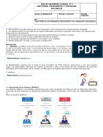 Guía de aprendizaje n° 1 6B  ( democracia -separación de poderes) 2020