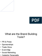 Brand Building - Done