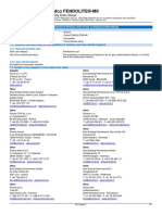 Cafco FENDOLITE MII - SDS