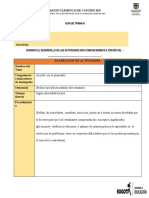 Formato para Planeacion Act