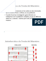 Teorias Del Muestreo