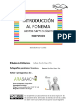 Recopilacion Introduccion Al Fonema Version Dactilologico