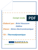 Compte-rendu Thermo