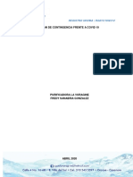 Plan de Contingencia Covid 19 PDF