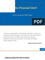 Derecho Procesal Civil I: Carlos Augusto Falla Salas