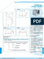Plenum Box DP100S - DP100T: Installation Dimensions