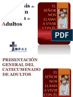 Presentacion CATEQUESIS Iniciacion Adultos