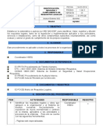 01-PR-DE Identificación, Revisión y Cumplimiento de Requisitos Legales