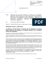 CAR 02/04/2020 15:21 Al Contestar Cite Este No.: 20203113314 Origen: Oficina de Control Interno. Destino:Múltiple Anexos: Fol: 3