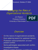 Managing the Risks of Organizational Accidents, JReason