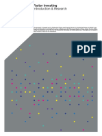 Introduction & Research: Factor Investing