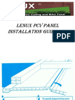 PVC Panel Installation Guidelines
