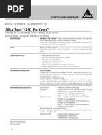 Maxilevel Topping 210: Nivelación de Pisos | PDF | Agua | Mortero ...
