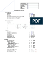 Cantilever Beam Design - PFC