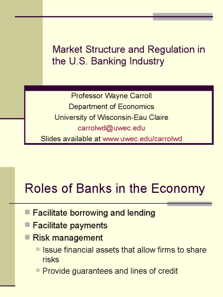 Bank Regulation PDF Banks Savings And Loan Association