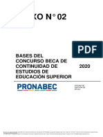 Bases Del Concurso - Beca Continuidad de Estudios