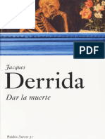 Derrida, Jaques - Dar La Muerte PDF