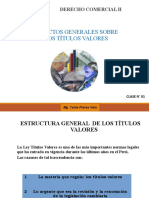 ASPECTOS GENERALES DE LOS TÍTULOS VALORES