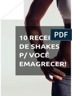 Ebook 10 Receitas de Shakes para Você Emagrecer (Concluído!) PDF