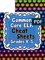 Commoncoreelacheatsheetsforgradesk 5