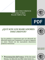 Marcadores y conectores discursivos