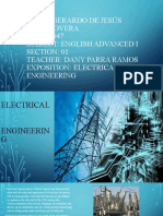 Name: Gerardo de Jesús Frías Lovera ID: 1069947 Subject: English Advanced I Section: 01 Teacher: Dany Parra Ramos Exposition: Electrical Engineering