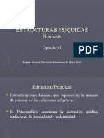 Clase Estructuras Psíquicas I