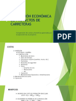 T1 Evaluación Económica de Proyectos Viales PDF