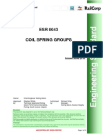 Coil Spring Groups: Engineering Standard Rolling Stock