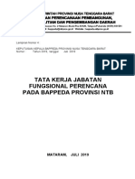 Tata Kerja JFP Bappeda PDF