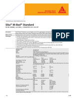 Sika® M-Bed® Standard: Non-Shrink, Gassing, Cementitious Grout