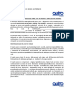 Formato Acue - Uso - Medios Electrónicos - Cuenta - Terceros PDF