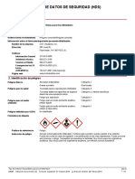 Hoja de Datos de Seguridad (HDS) : 1. Identificación