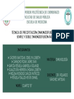 Exposición Grupo 1. Técnica de Precipitación (Inmunodifusión Radial Simple y Doble Inmunodifusión Radial)