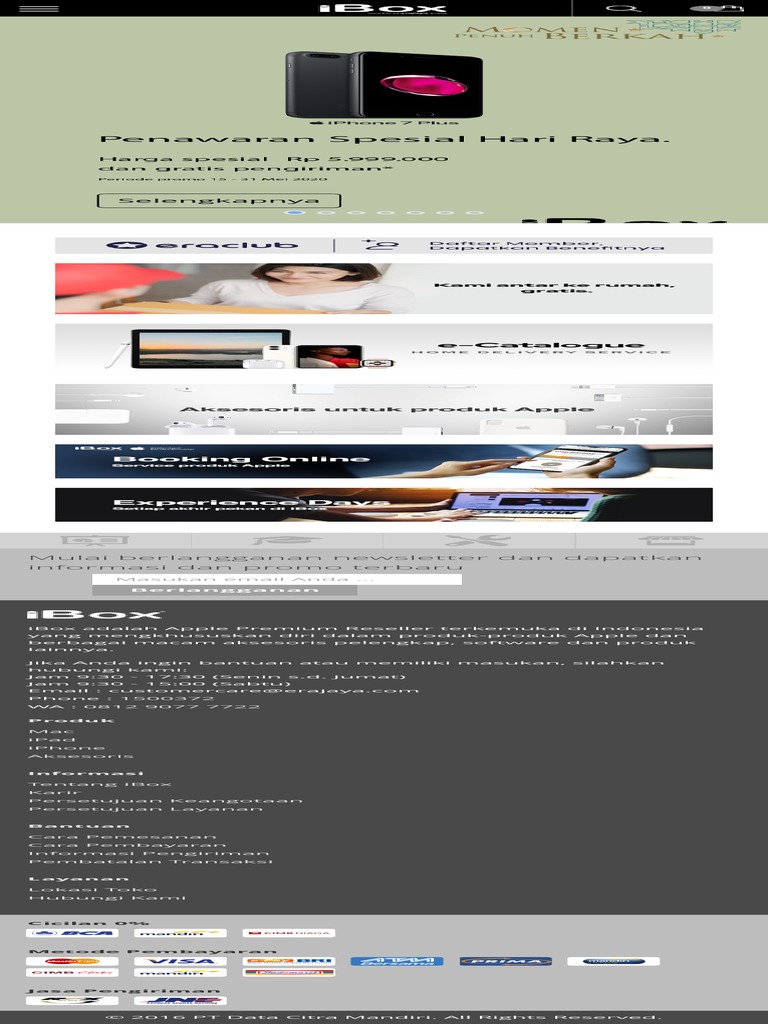 iBox: Reseller Resmi Apple di Indonesia | PDF | Bisnis | Komputer