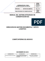 Sistema Integrado de Conservación Gobertol PDF