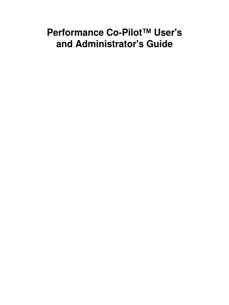 Pcp-Users-And-Administrators-Guide 2 | PDF | Databases | Bracket